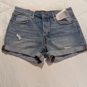 Levi's 501 Original Jean Shorts - SIZE 31, Light Blue